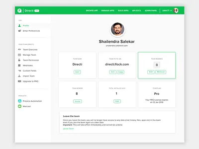 Admin dashboard admin app dashboard ui user interface
