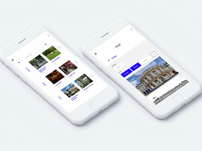 City guide Rennes #IconContestXD adobe app city contest icon rennes ui ux webdesign xd