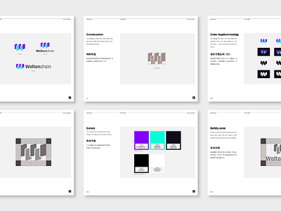Waltonchain - guidelines china designvisual guidelines identity juke logo vi