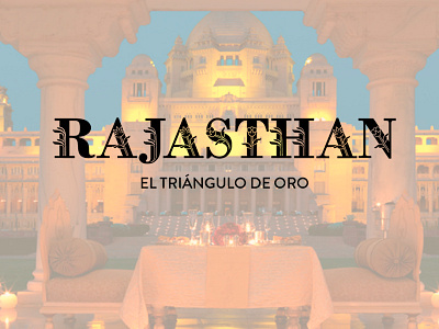 Rajasthan floral india letter lettering magazine travel