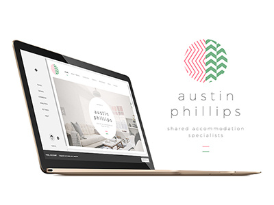 austin phillips website design squarespace ui website