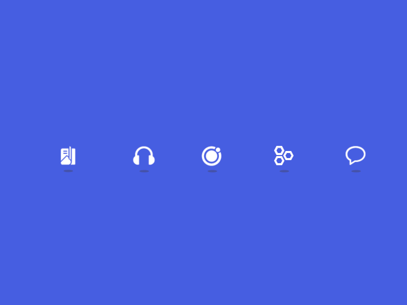 Socialmob Application Icons android animation icons illustration socialmob ui design