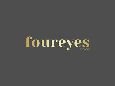 foureyes adobe brand branding eyeglasses eyes glasses identity logo vector