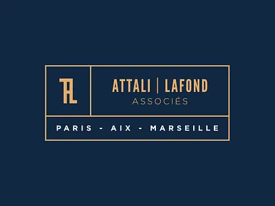 Attali & Lafond brand branding design graphic identity logo logotype