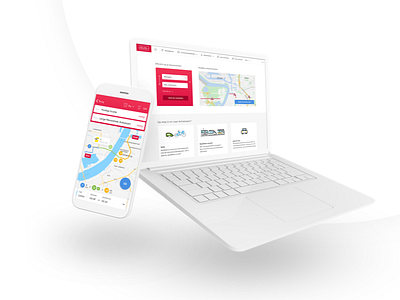 Mobility platform for the city of Antwerp design minimal mobility platform responsive styleguide ui ux