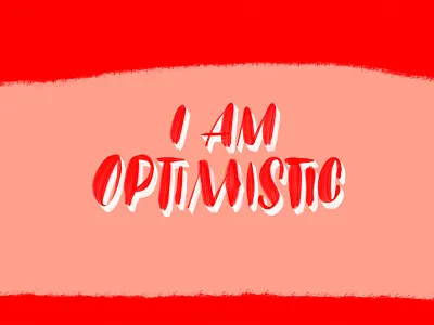 Optimistic goodtype handlettering handwritting lettering optimistic script type typography