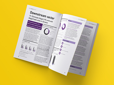 Annual Report - The American Chamber of Commerce a4 annual brochure document infographic minimal presentation print report slide