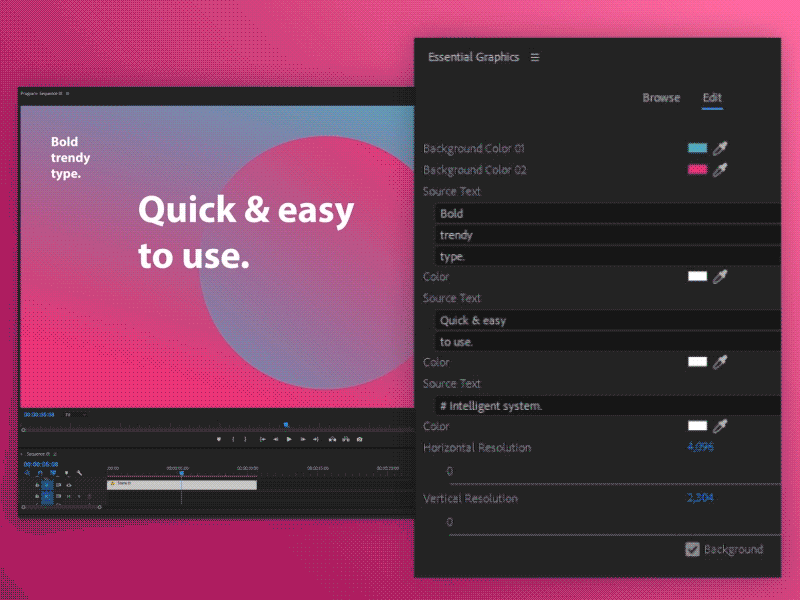 Trendy Title Designs adobe ae aftereffects animation designs essentials graphics motion premier premierpro title trendy