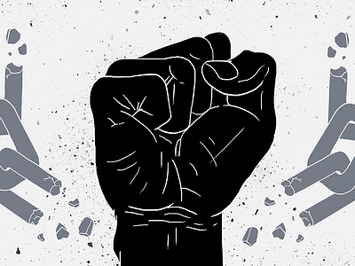 50 Years of Black Powers Most Enduring Symbol art design director drawing freelancer illustration joshlees
