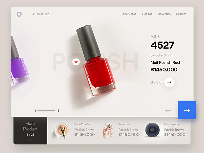 Cosmetic Ui Design botanic botanical camera cosmetic nail polish packaging product skincare