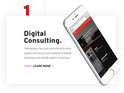 Digital Consulting CTA on Vordik.com agency consulting interactive service toronto uiux vordik web design website