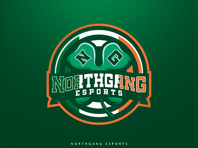 NorthGang Esports gaming green logo design logo inspiration logos sport logo