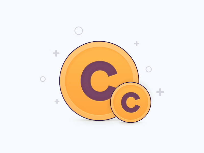 Credit Time aep after effects animation coins credits illustration motion photoshop