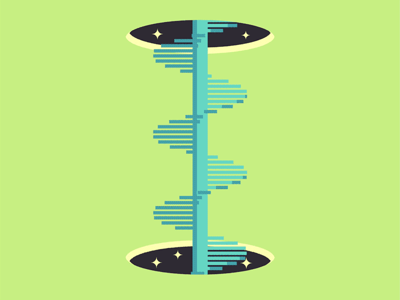 WK1 - Escape 3d c4d eldestbros procedural space stairs vector