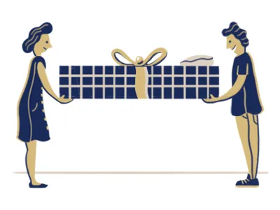 Dreamcloud Project 1 dreamcloud gift hand drawn illustration mattress present