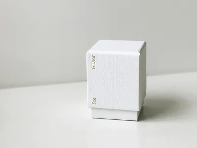 Concept for F&D Packaging gold foil jewelry box packaging