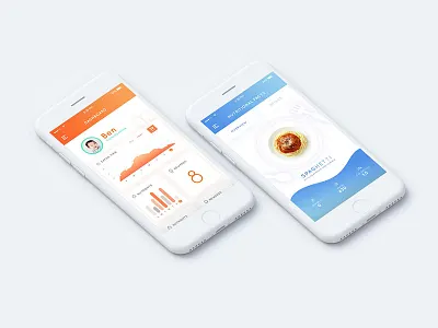 Nommi - Smart eating app for kids app ui ux
