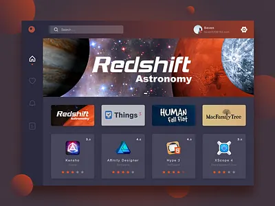 Apple app list Redesign list redesign web