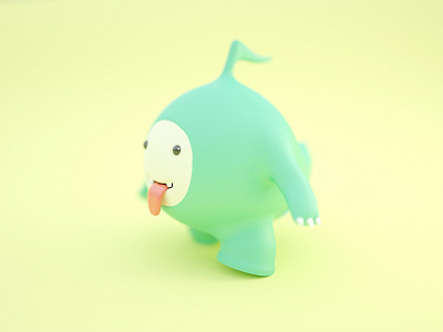 miki c4d mascot octane