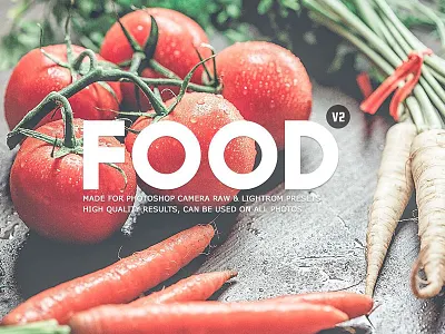 Food Lightroom Presets Vol. 2 6 adobe best bundle food lightroom preset presets