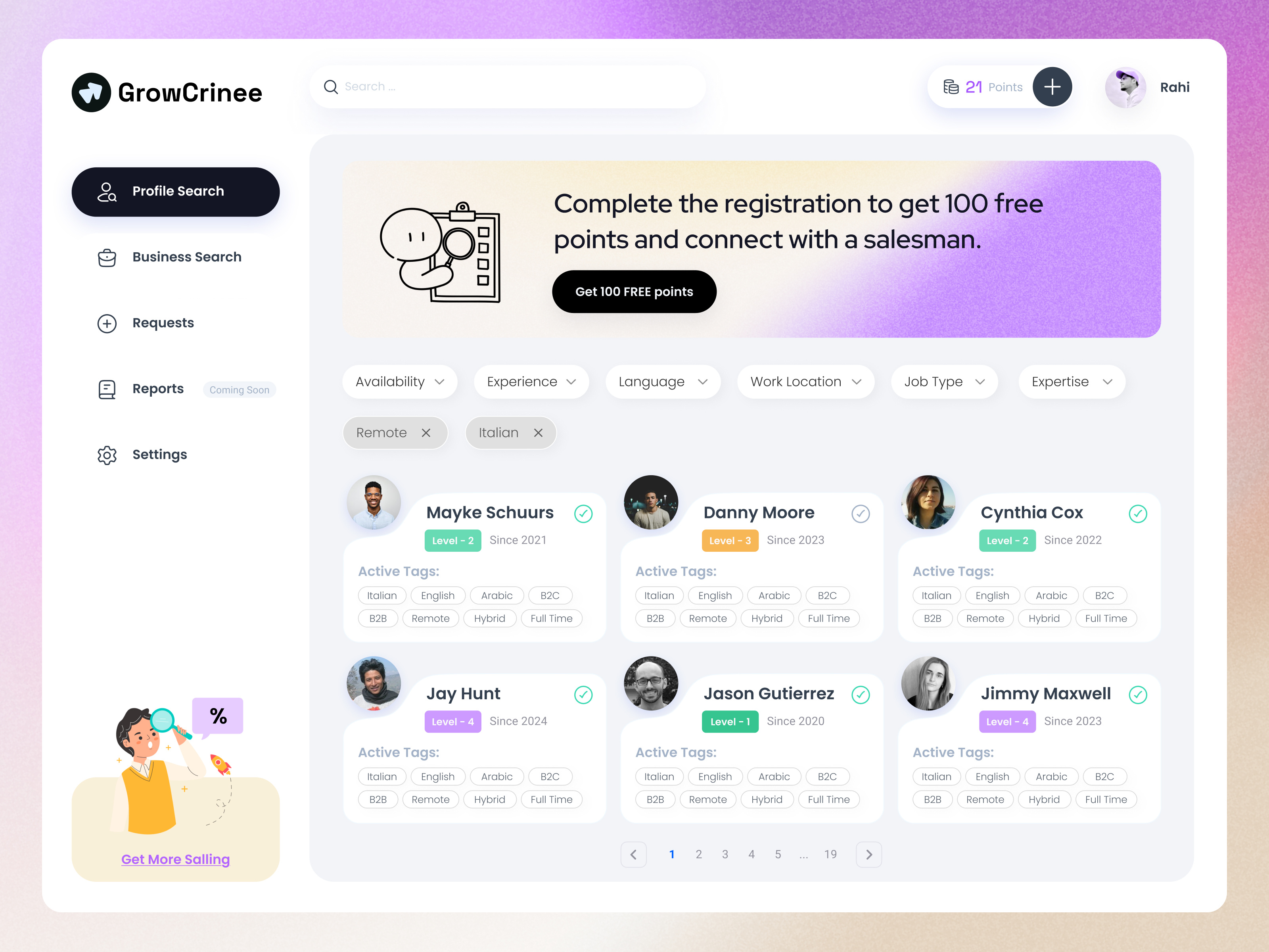 Example of Web App, Crm & Dashboard UI UX Design, 