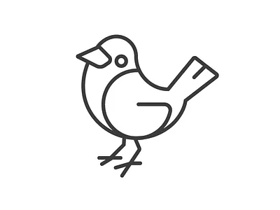 Breakzy bird icon bird icons outline