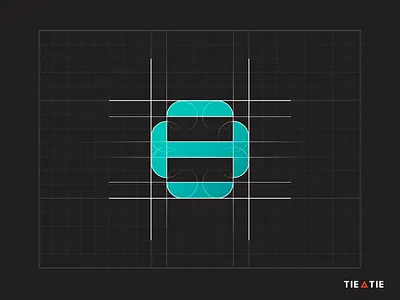 H+O HermannOrtho logo [ICON GRID] aiste clever grid ho monogram letter h logo logo grid monogram negative space tieatie