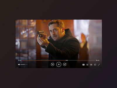 Video Player icons ui ux video player