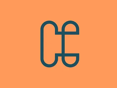 C.C. monogram study brand brand design c capital cc letter logo monogram monograma outline vector