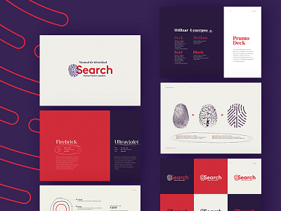 Search - Brand Guidelines brand brand guidelines brandbook branding corporate design thinking logo logotype style guide