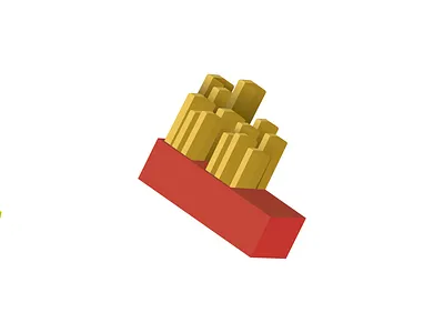 F stands for Fries brand design f helmdesign illustration illustrator logo type typography