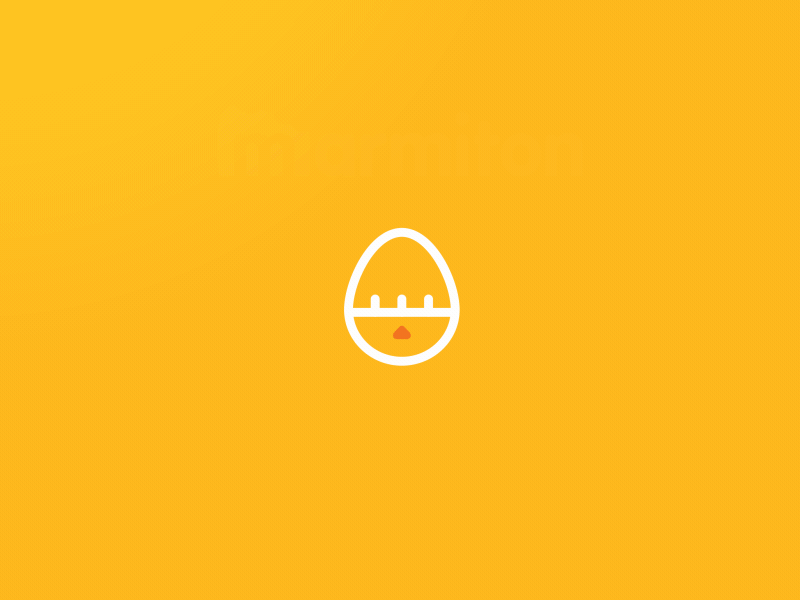 Kitchen App Timer icon mobile app motion