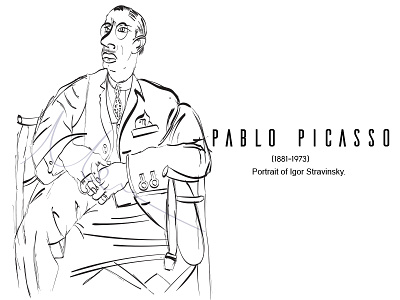 Pablo Picasso Line Drawings