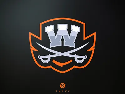 Wyoming esport gaming identity logo logotype mascot