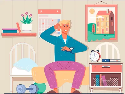 Wake up having in man morning trouble up waking