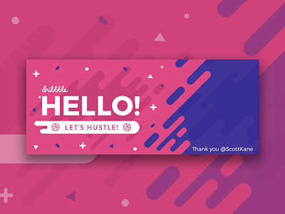 Debut Shot debut dribble hello