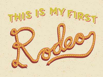 My First Rodeo austin designer austin graphic designer austin texas branding identity logo logo designer