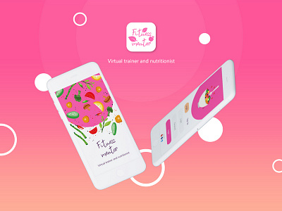 Fitness mentor app app application concept design fitness healthy loading login mentor ui ux