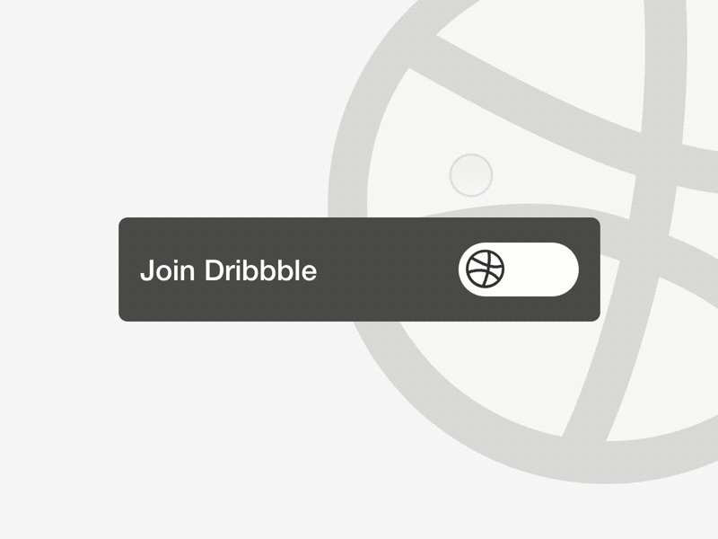 Dribbble Debut animation debut principle