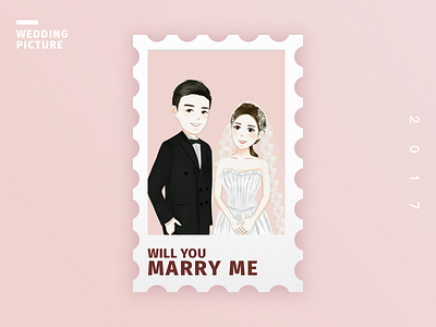 Wedding Picture illustrations ui