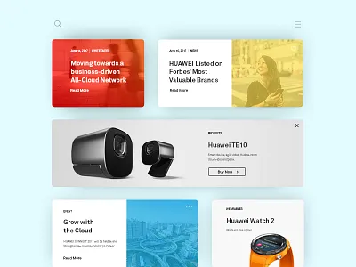 Card feed article card clean feed layout masonry minimal news post ui web website