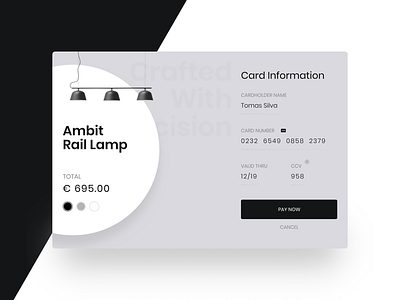 Credit card checkout credit card checkout ui design web design