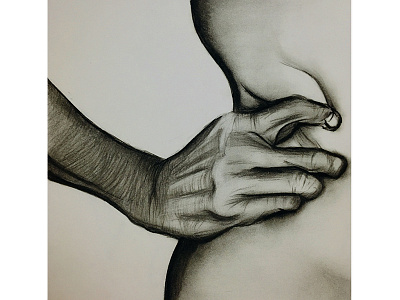 Be Beautiful Be You aasthasaxena beautiful body charcoal fine arts hand sketching woman