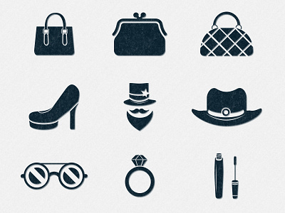 Fashion Vector Icons appicons besticons designs illustration lineart readytouse signicons symbols userinetrface webicons yinyangicon zodiacicons