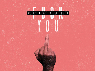 F U illustration typography