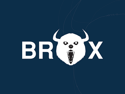 Brox Logo branding design illustration logo website