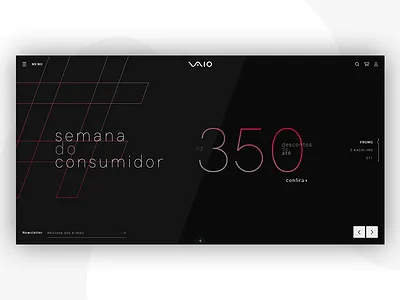 E-Commerce Vaio Brasil 2.0 brasil ecommerce interface layout store vaio