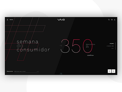 E-Commerce Vaio Brasil 2.0 brasil ecommerce interface layout store vaio