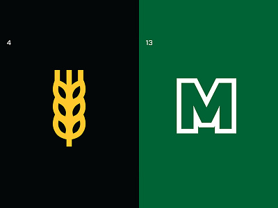 March Madness Minimal - Day 2 basketball college basketball logos march madness marshall minimalist logo sports sports design sports logos thick lines wichita