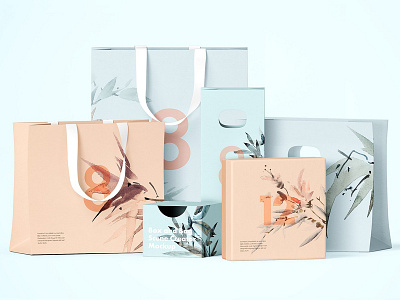 Box and Bag Scene Creator Mockup bag box box mockup boxes branding gif box mock up mockup mockup5 package packaging shopping bag